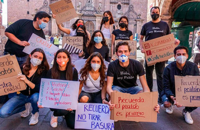 Activistas impulsan la seguridad vial en Morelia