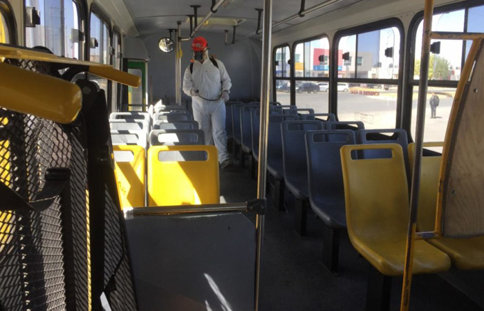 Zacatecas mantiene operativo para garantizar normas sanitarias en transporte público