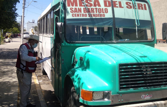 En Hermosillo sacan de circulación viejas unidades de transporte público