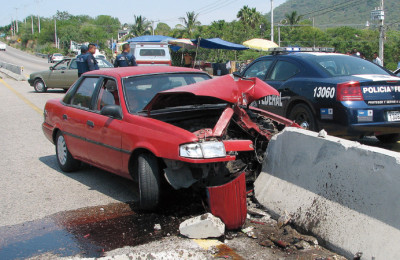 accidente en carretera