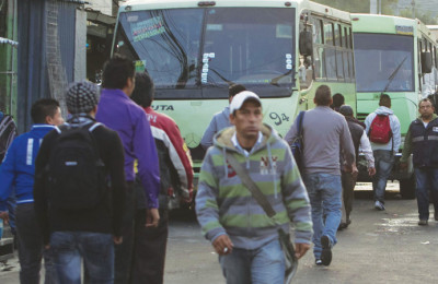 seguridad transporte público
