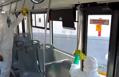 CDMX intensifica sanitización de transporte público por Covid- 19