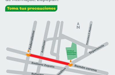 Cuatro rutas modificarán su derrotero por obras en Zapopan