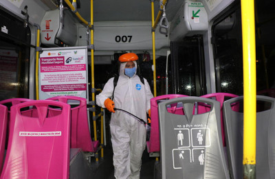 Implementa Hidalgo medidas preventivas en el transporte público