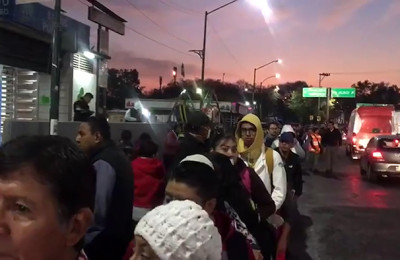 La actividad del Metro sigue afectada tras choque