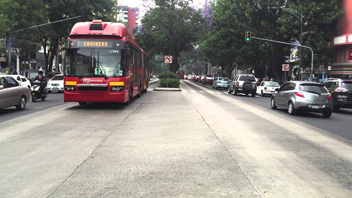 Logran disminuir hasta en 60% hechos de tránsito en Avenida Insurgentes