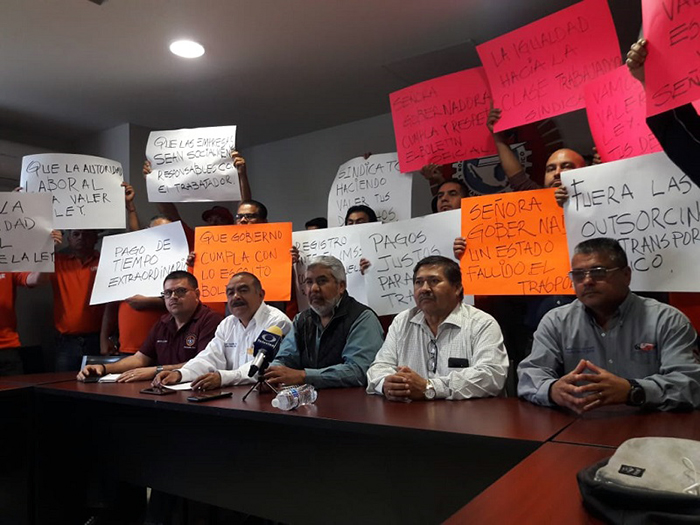 Operadores de transporte urbano preparan huelga en Hermosillo