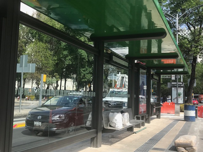 Se prevé entrega de la obra de la L7 del metrobús el 5 de febrero