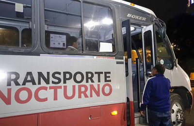 Suspenden servicio de transporte público nocturno en Puebla