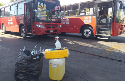 Transportistas refuerzan acciones de limpieza en unidades