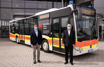 Daimler Buses y la Cruz Roja convierten al Citaro en ambulancia