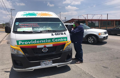 Mantienen supervisión en transporte público de Hidalgo