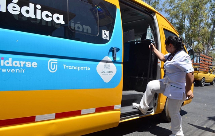 Se modifica rutas de Conexión Médica en Jalisco