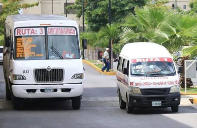 Suspendido el transporte público de Cozumel