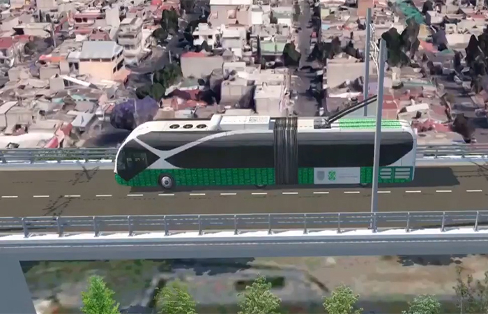 INDISA construirá trolebús elevado en Iztapalapa