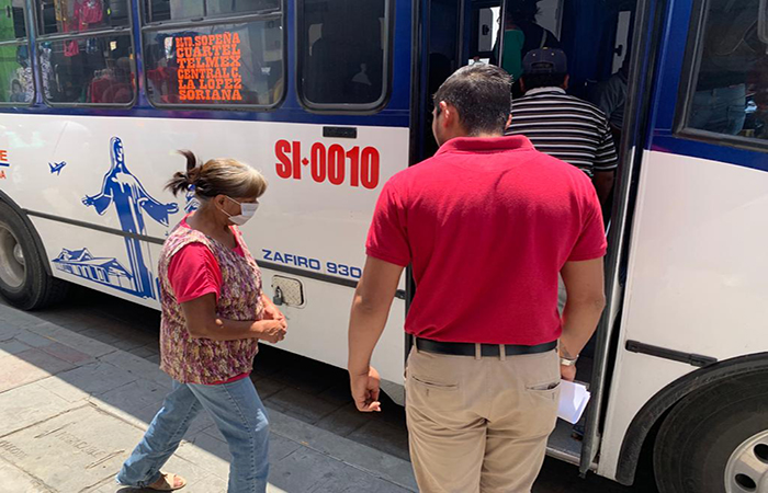 Obligatorio cubrebocas en Transporte Público de Silao