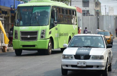 Transporte público será restringido de 10-00 a 15-00 horas en Tabasco
