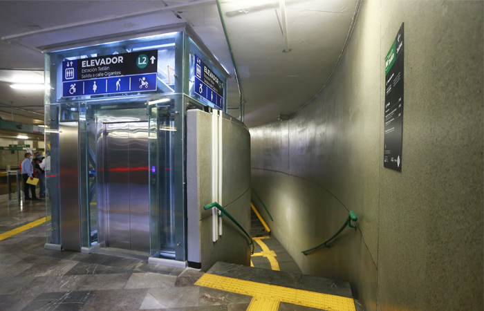 Los accesos de la Línea 2 del Tren Ligero de la ZMG ya son 100% incluyentes