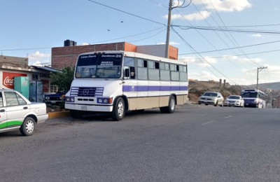 Sancionan a conductores de transporte público en Zacatecas