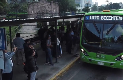 Aumentó 10% afluencia en transporte público en la CDMX