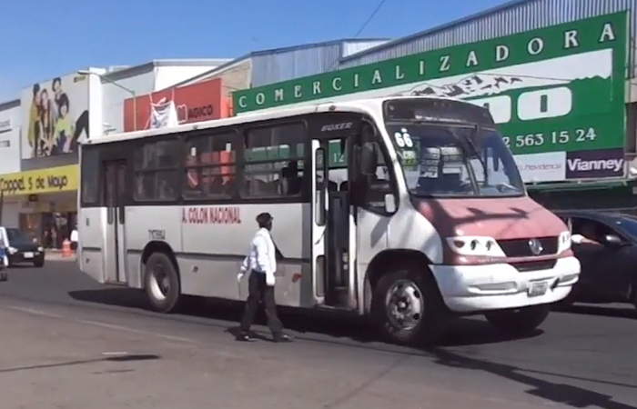Intensifican revisiones al transporte público para mitigar contagios en Toluca