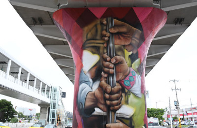 Línea 3 del Tren Eléctrico se convertirá en Galería de Arte Urbano