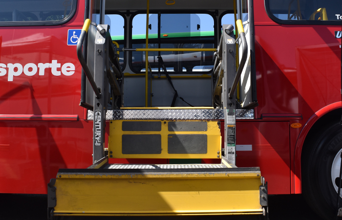 Plantean que todo el transporte público se habilite para personas con discapacidad