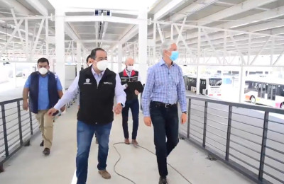 Registra un avance del 95% la Línea 4 del Mexibús