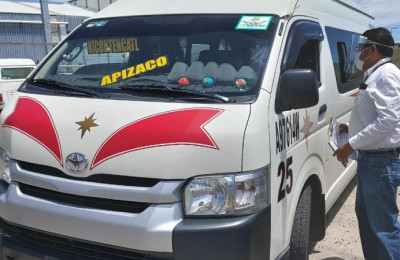 Riesgo de contagio en el transporte público en Tlaxcala