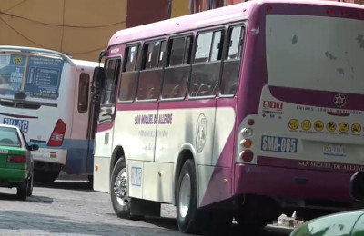 Fueron sancionados 165 conductores de transporte público en San Miguel de Allende