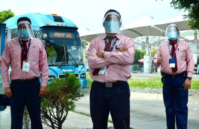Por el momento solo apercibirán a conductores de transporte público que no utilicen caretas Jalisco