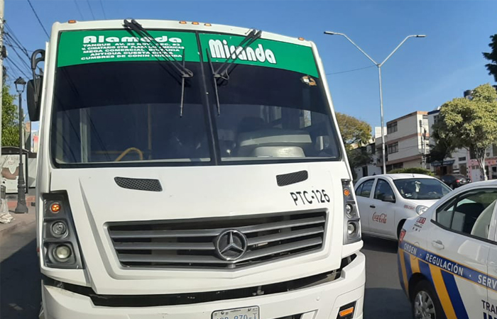 En aumento robo a transporte colectivo en Querétaro