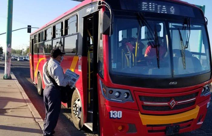 Proyectan bajar la tarifa del transporte público Mexicali