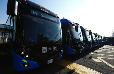 Refuerzan flota de Trolebuses en la CDMX