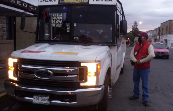 Tlaxcala mantiene beneficios económicos para transportistas