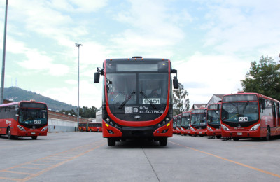 Ya circula en la CDMX la primera unidad del Metrobús 100% eléctrica