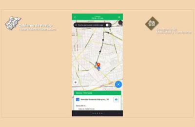 Activan aplicación para Transporte Público en Puebla