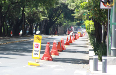 El 45% de los usuarios de la ciclovía de Insurgentes en la CDMX la utiliza para llegar al trabajo.