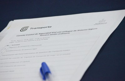 El OCMyT se integró al Comité Estatal de Seguridad Vial de Jalisco