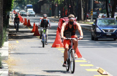 Piden que ciclovía de Insurgentes sea permanente