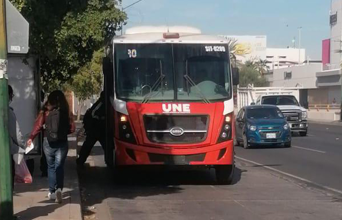 Descartan incremento a tarifa de transporte público en Sonora
