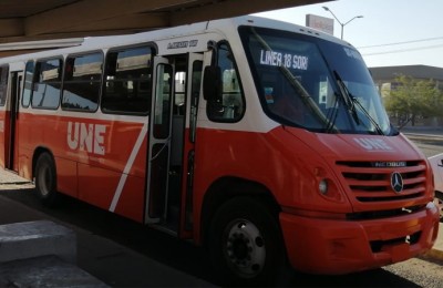 Reportan segundo día con muy pocas unidades en transporte público de Hermosillo