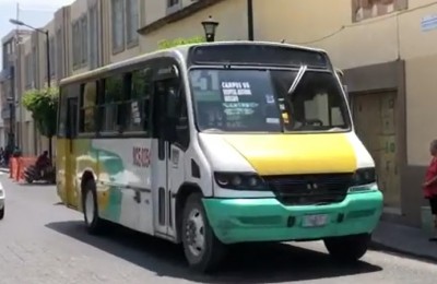 Sin aglomeraciones opera el transporte público de Celaya