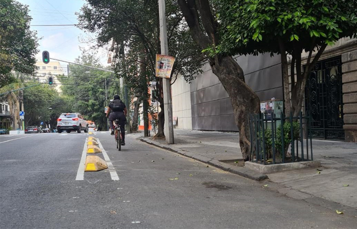 Arrancó construcción de nueva ciclovía en la alcaldía Cuauhtémoc