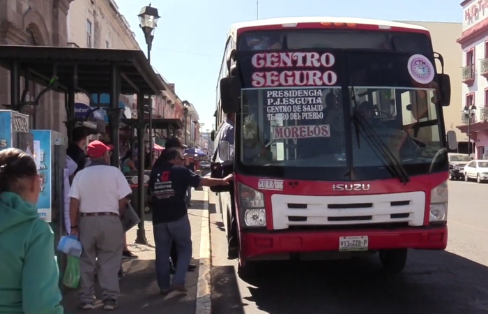 Se prevé que no operen el 70% de las unidades de transporte público en Tepic