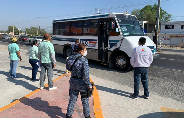Contemplan duplicar castigos por robo al transporte público de Hidalgo