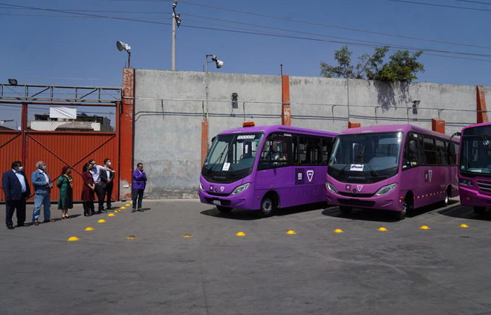Sustituyen en CDMX 810 autobuses y micros por 316 unidades nuevas con tecnología Euro v+1