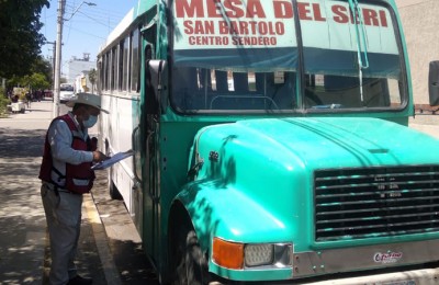 En Hermosillo sacan de circulación viejas unidades de transporte público