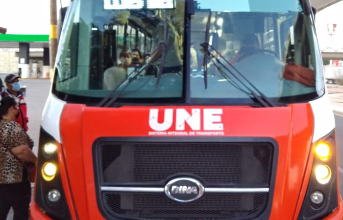 El 15% de usuarios del transporte público no porta correctamente el cubrebocas en Hermosillo
