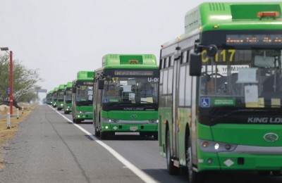 Llegaran 166 autobuses a Gas Natural a Jalisco